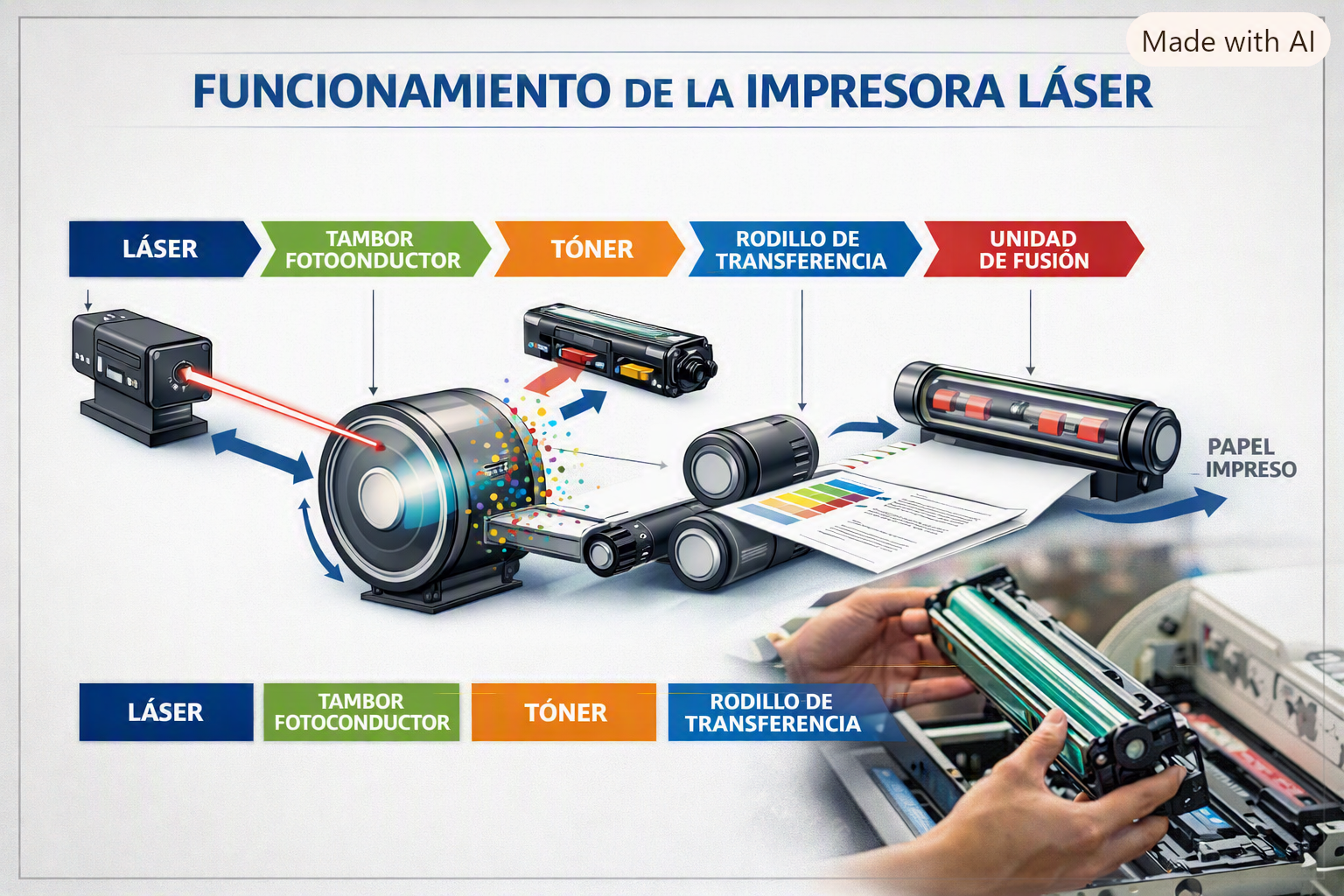 Impresora láser