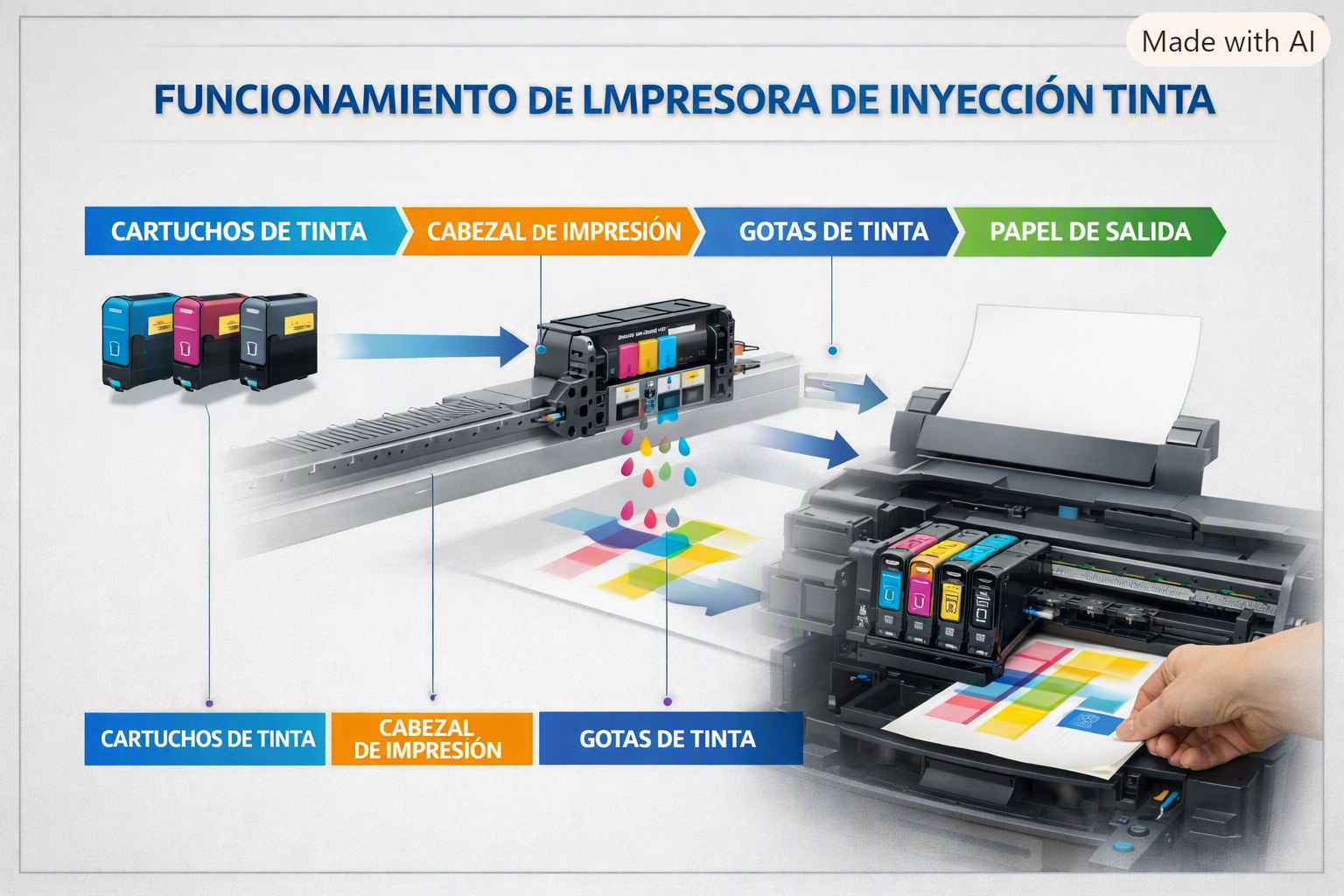 Impresora inyección