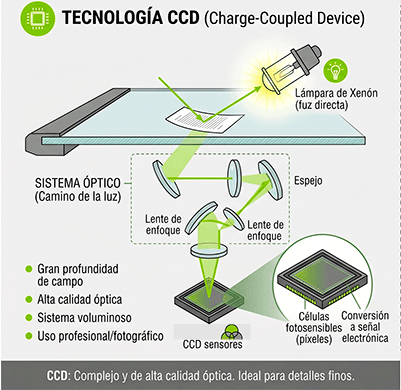 Escáner CCD