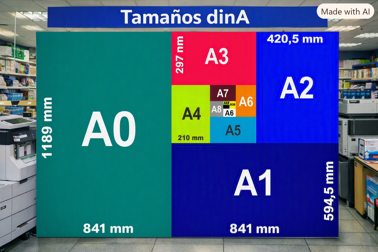 Tamaños ISO